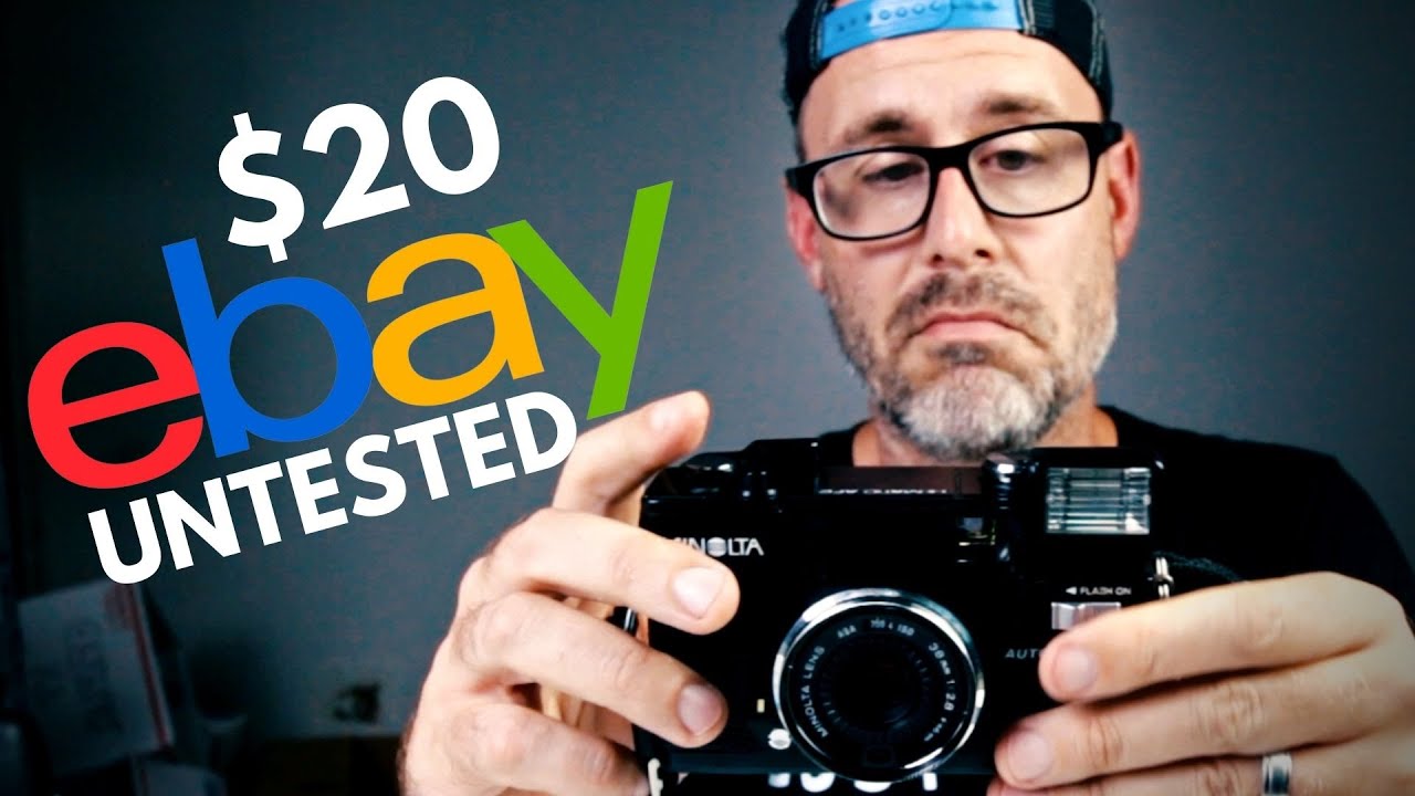 MINOLTA Hi-Matic AF2 for $20? Film Camera THRIFTING on eBay for CHEAP Film Cameras!