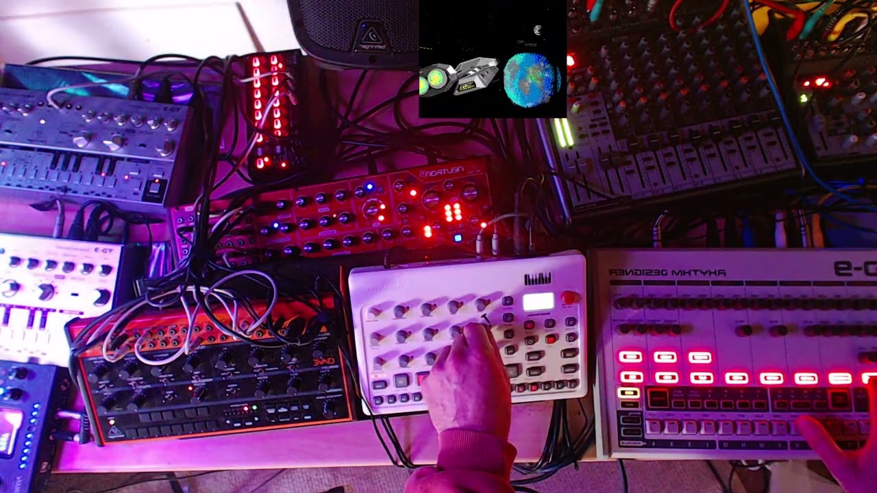 303 Tag 🎉Live 150bpm modular Synthesizer music 