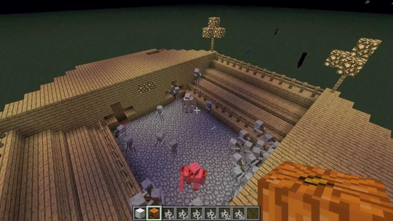 Minecraft - Vas G&oacute;lem a Csontv&aacute;zak ellen