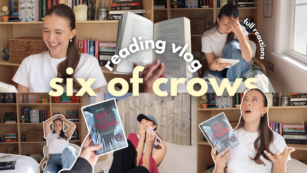 reading six of crows for the first time !! ⭐️ full reactions *spoilers*
