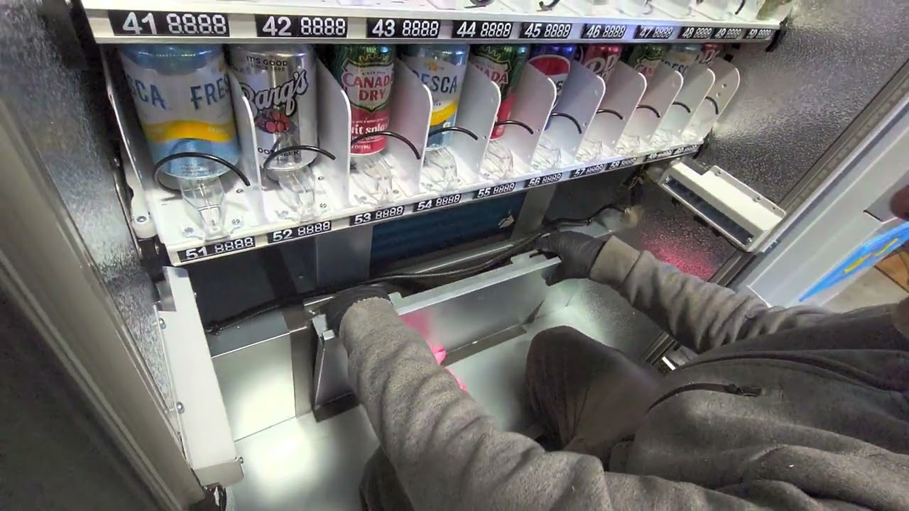 How to clean and do maintenance on TVC vending machine
