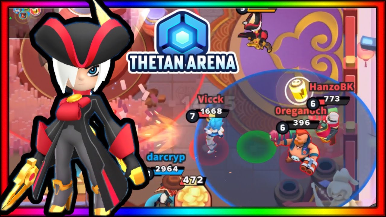 Thetan Arena Mary Gameplay - SHE IS OP and the BEST Hero if used RIGHT! 16 Kill Tower Defense