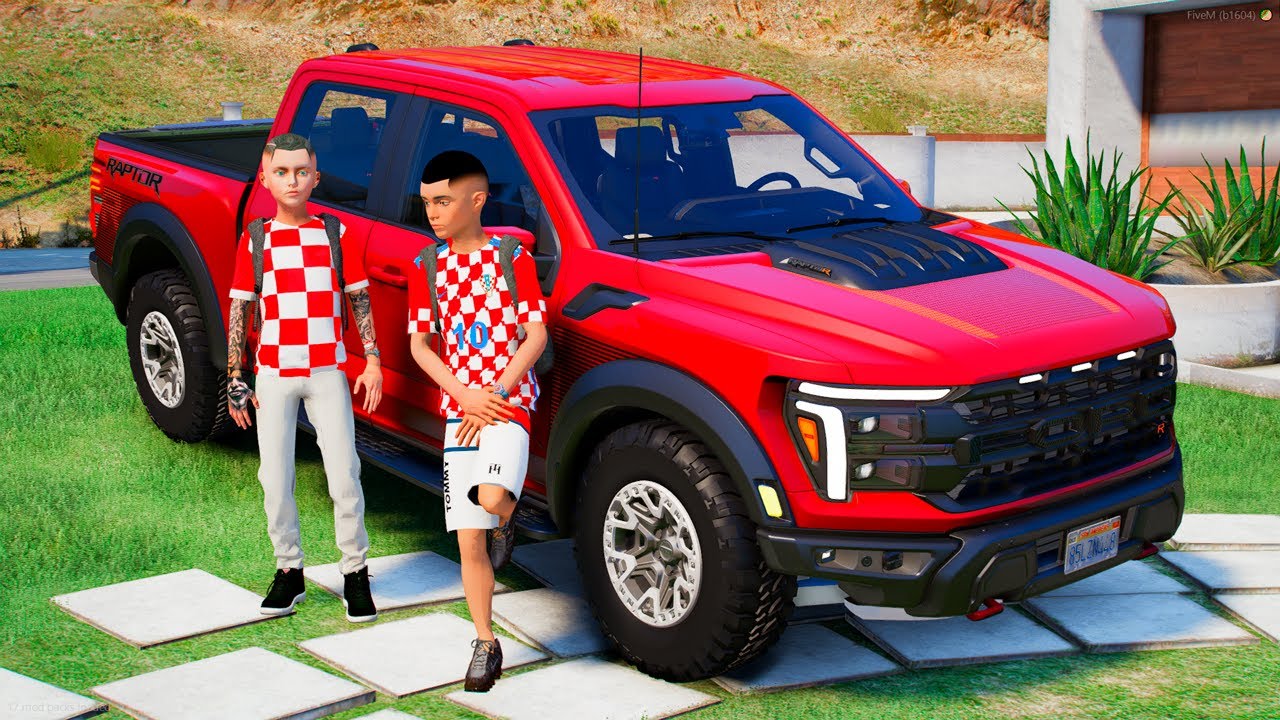 GTA V: MODS - FUI PARA ESCOLA COM A CAMINHONETE NOVA DA MINHA MÃE ESCONDIDO no GTA 5 O FILME