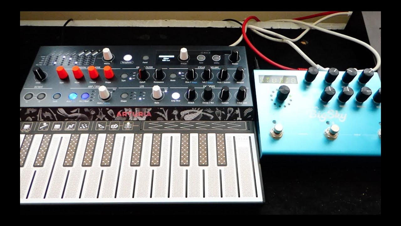 Arturia Microfreak & Strymon Big Sky