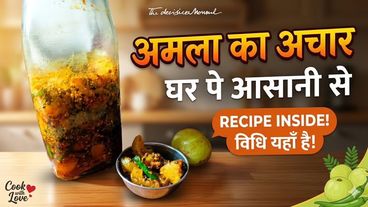 चटपटा आमला का अचार ऐसे बनायेंगे तो साल भर खराब नहीं होगा | Amla Achar Recipe #jkmomkitchen #viral 
