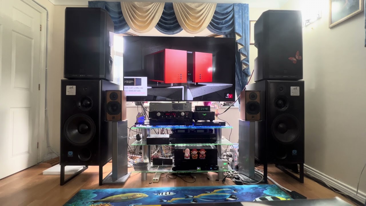 ATC SCM 100ASL Speakers + Mark Levinson N320S Pre Amp