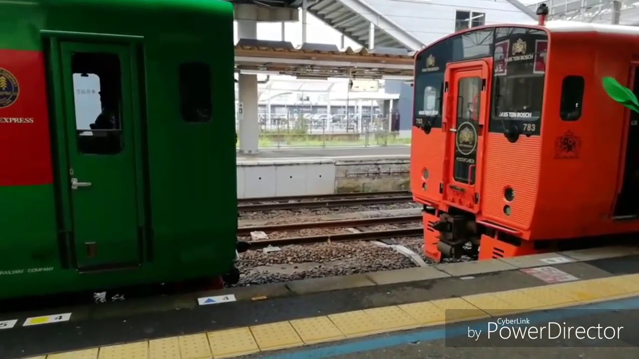 ２曲編成～早岐駅で撮影～