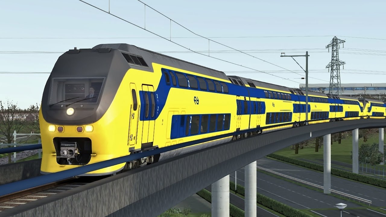 Train Simulator: Enkhuizen - Amsterdam Centraal with NS VIRM