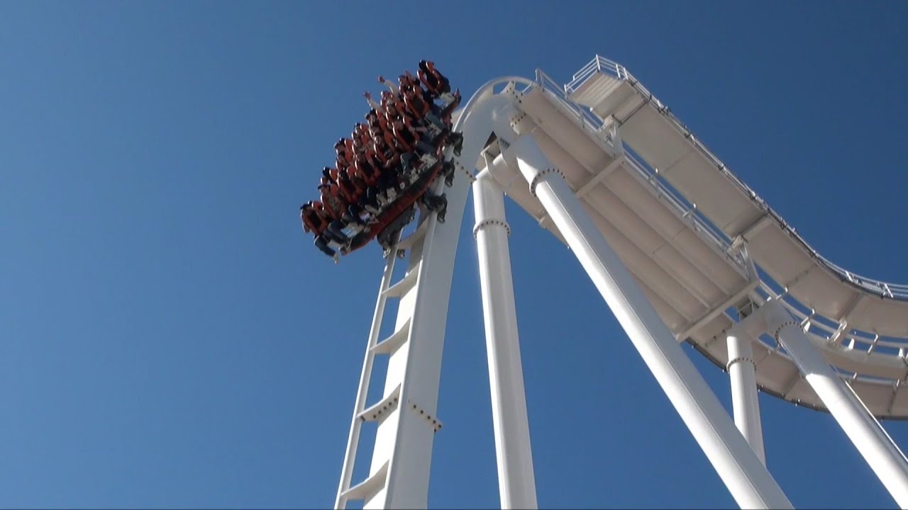 Oblivion: The Black Hole, new B&M Dive Coaster for Gardaland 2015, Inauguration
