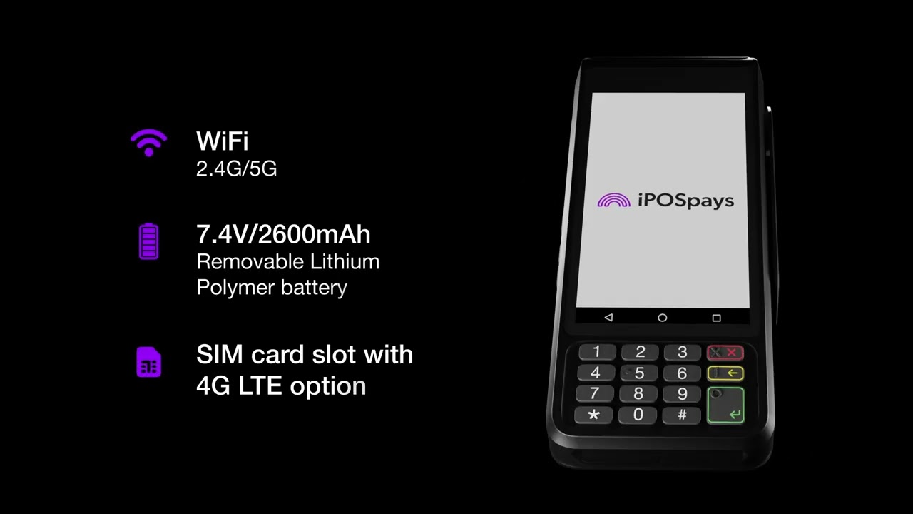 Dejavoo P3 - Cloud Based Credit Card Machine