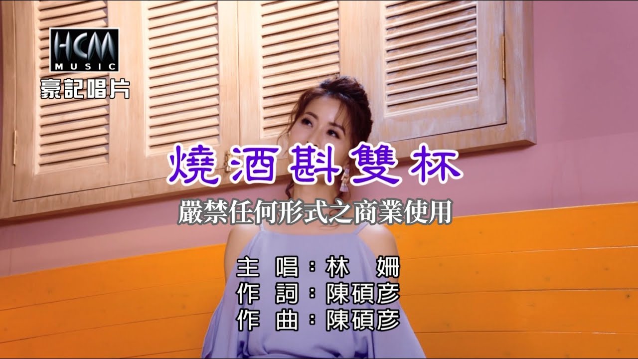 林姍-燒酒斟雙杯 【KTV導唱字幕】1080p HD