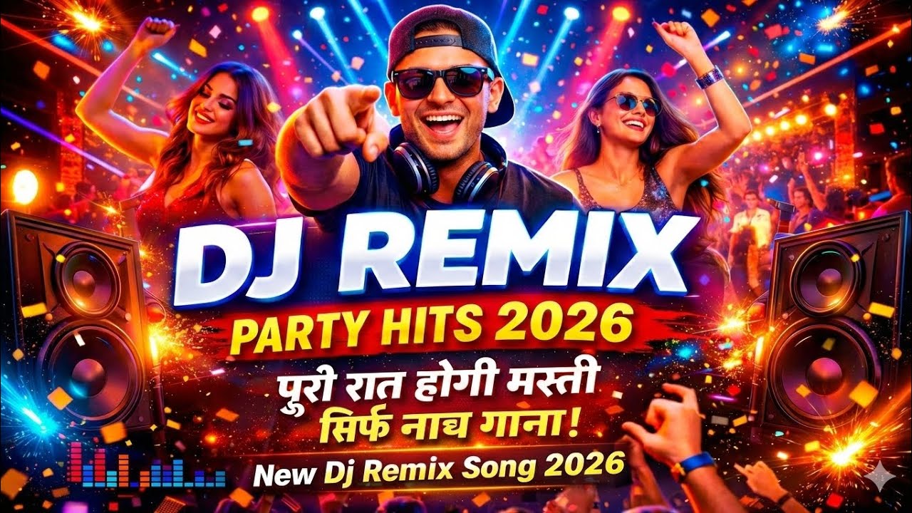 पूरी रात होगी मस्ती | New DJ Remix Song 2026 | Full Dance Party Mix