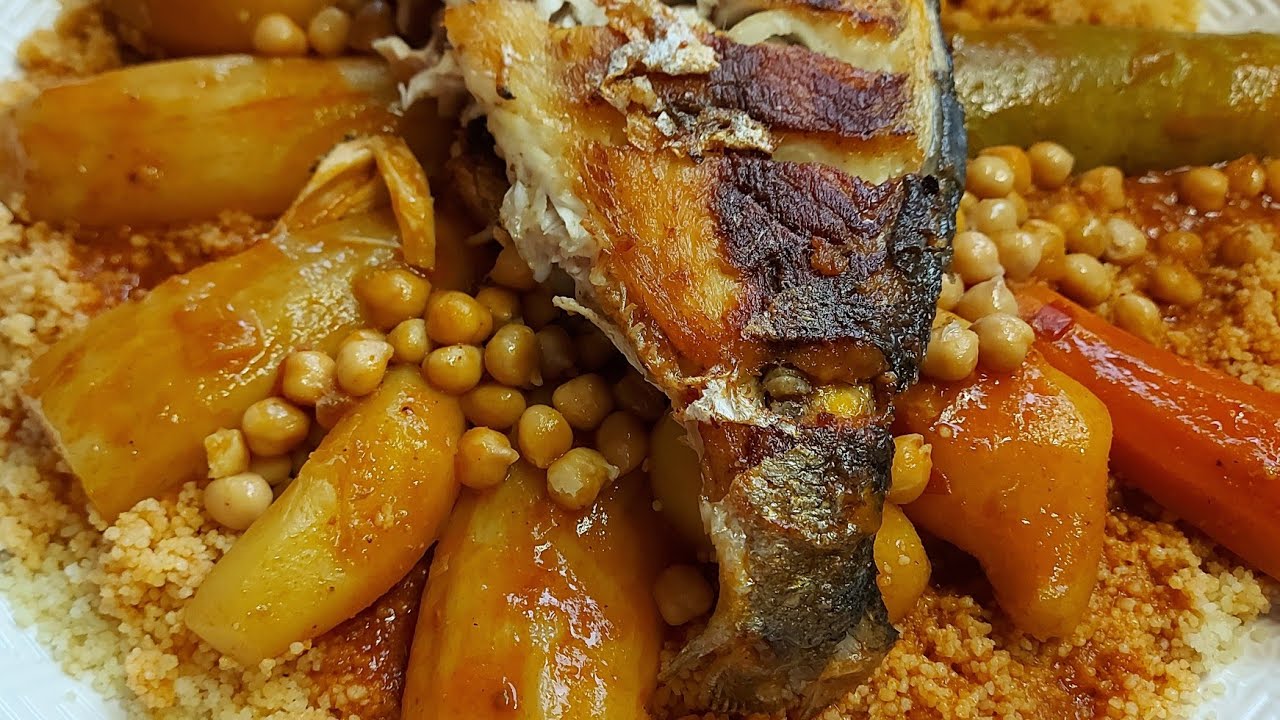 couscous,Éclat de Saveurs Marines : Mon Irresistible Couscous au Poisson 🐟✨