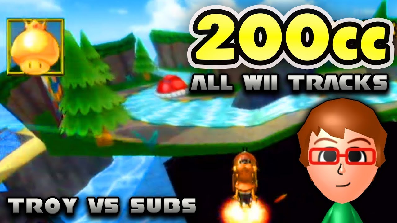 Mario Kart Wii 200cc Online - Troy vs Bodation Nation! (All Wii Tracks)