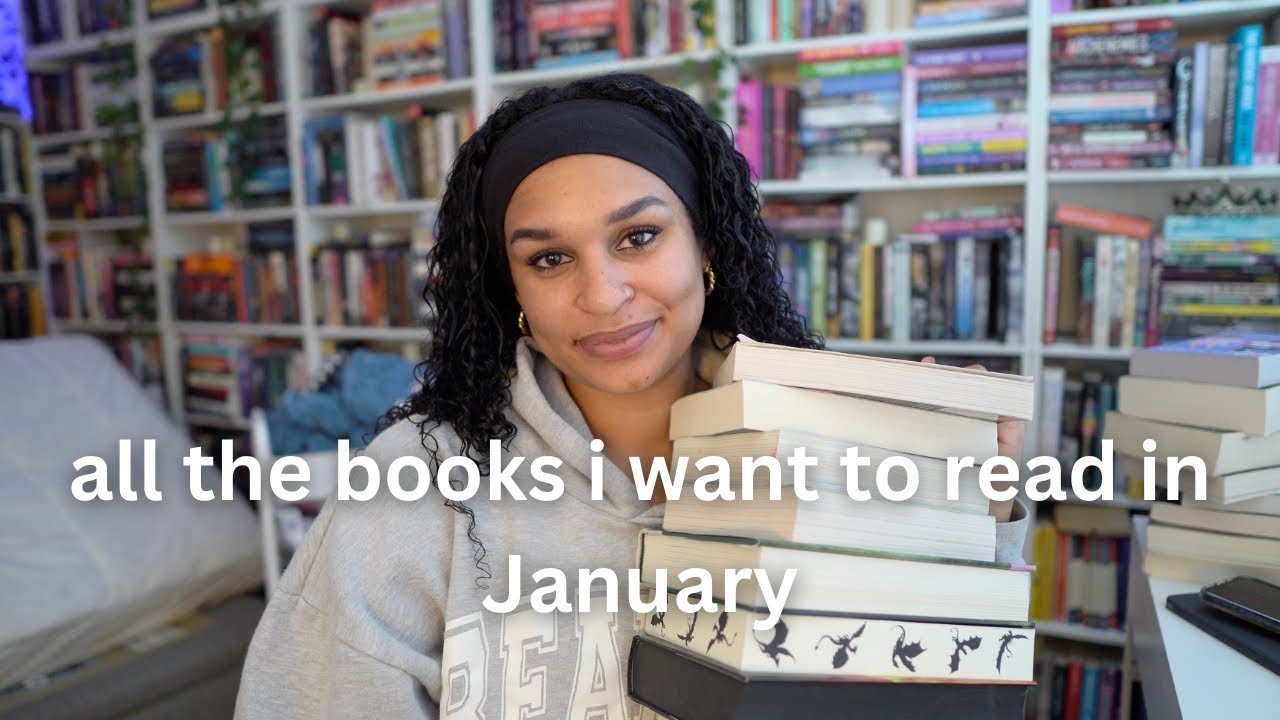 instagram picked my january TBR + some perosnal picks | bookmas day 17
