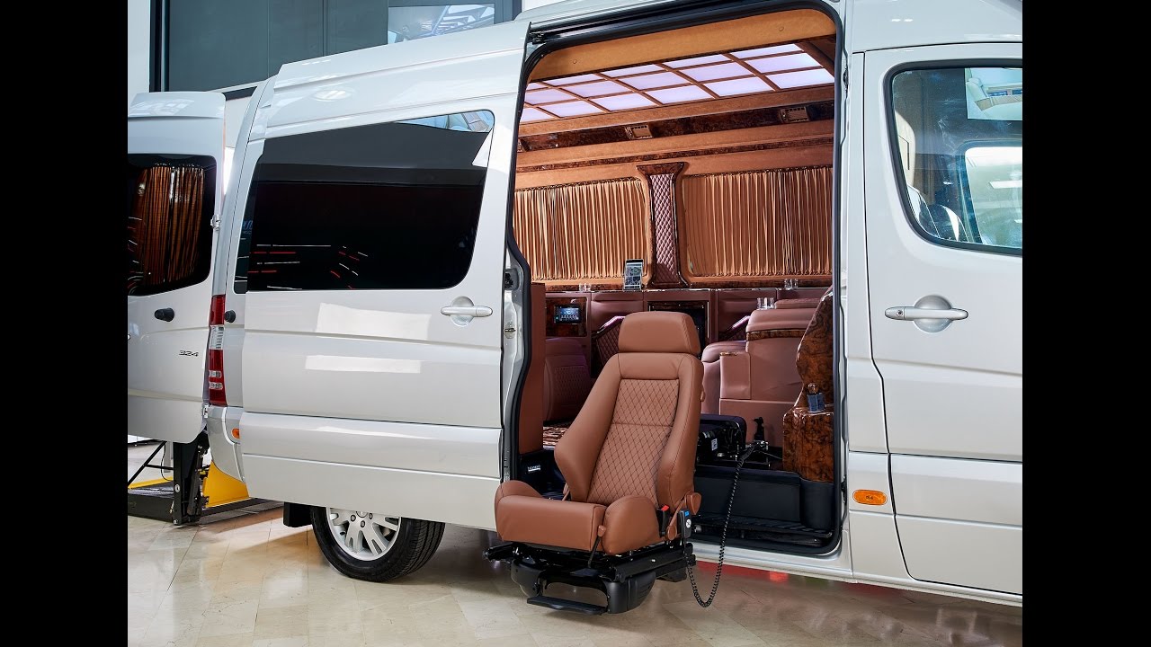 LUXURY HANDICAPPED CONVERSION by KLASSEN ® | Wheelchair compatible luxury Mercedes Sprinter