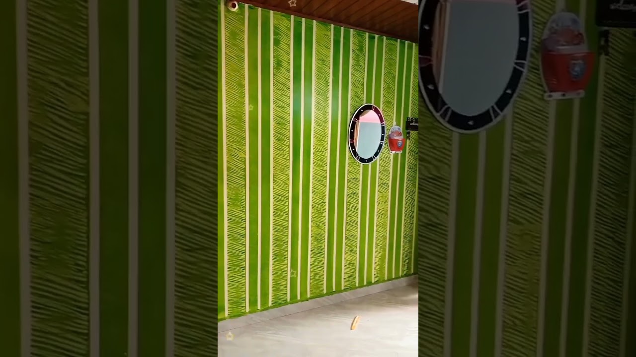 bamboo design#paintingshorts#shorts#wallpaintings