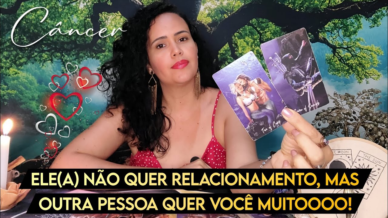 🌳EITA CÂNCER ♋ | VOCÊ QUERENDO ALGUÉM E OUTRA PESSOA MAIS JOVEM TE QUERENDO! 😮❤️‍🔥 #cancer 