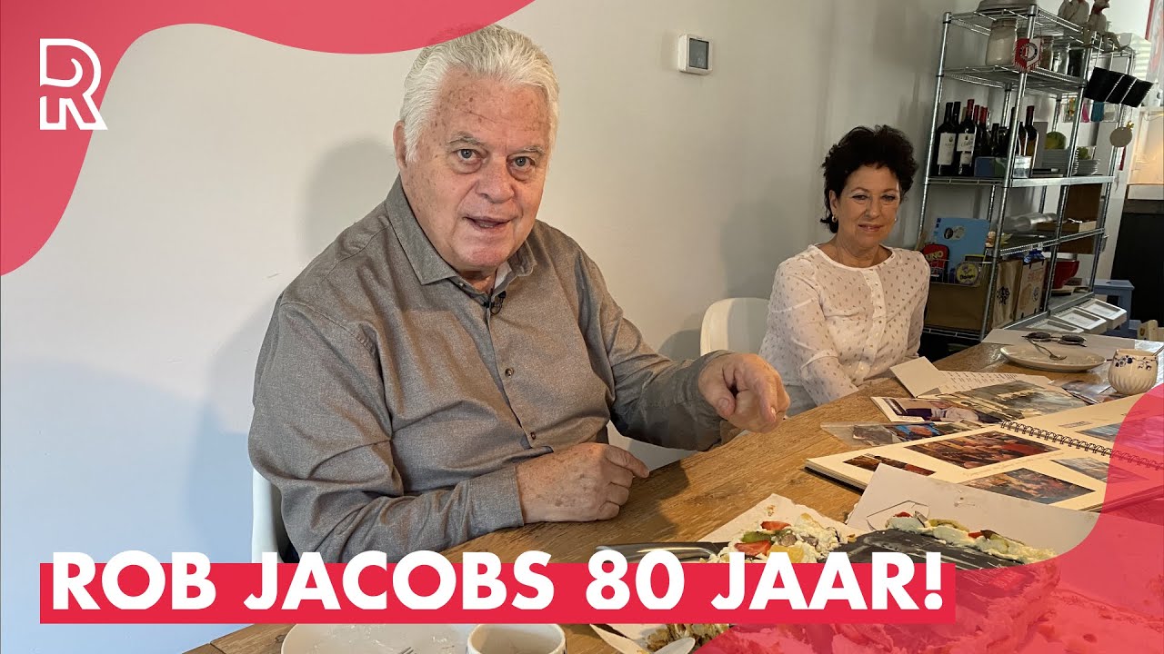🎂 | ROB JACOBS 80 JAAR, Rijnmond brengt TAART!