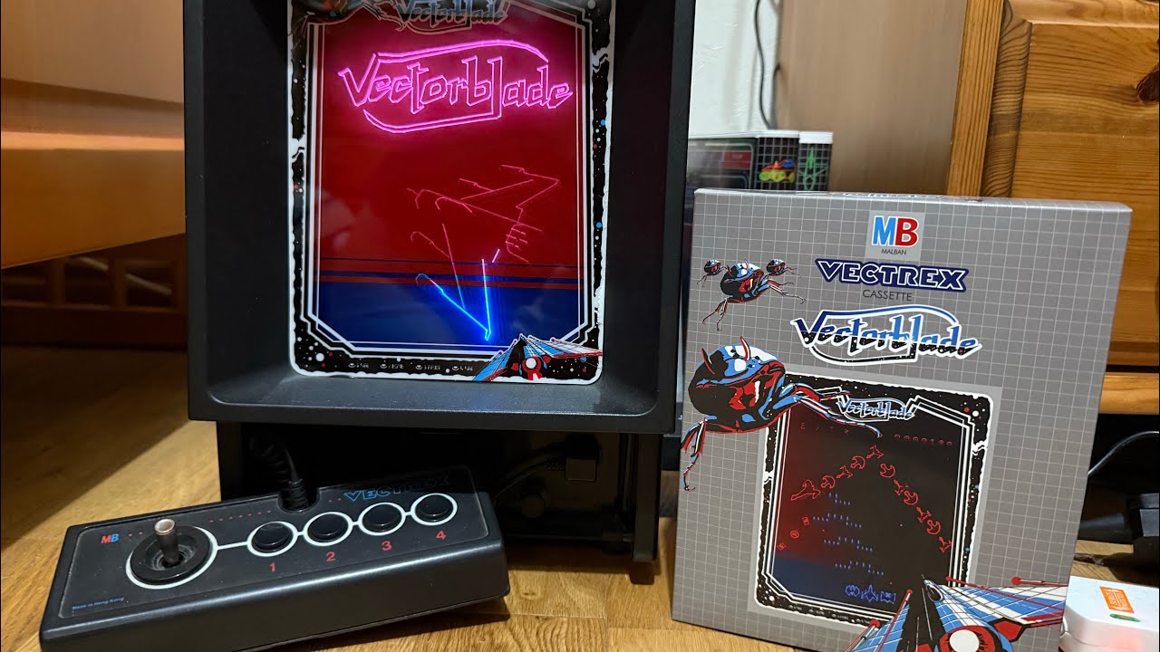 Vectrex Holy Grail Aquired! Vectorblade Overview 😍