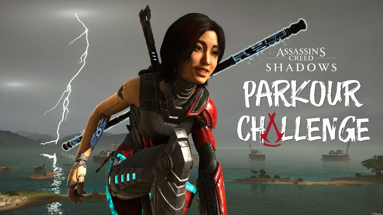 Assassin's Creed Shadows #ACShadowsParkourChallenge | Anthony Allen Entry: Naoe the Bionic Shinobi