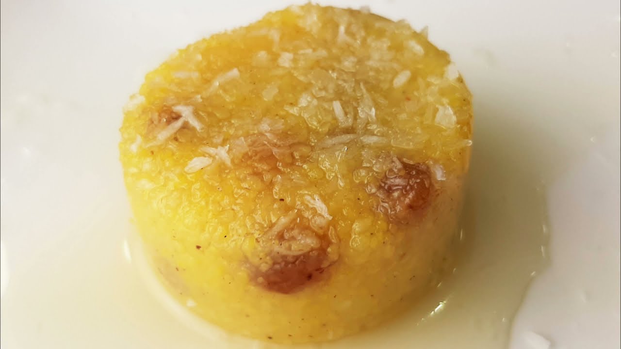 FLAN DE POLENTA postre o merienda saludable cocina MACROBIÓTICA
