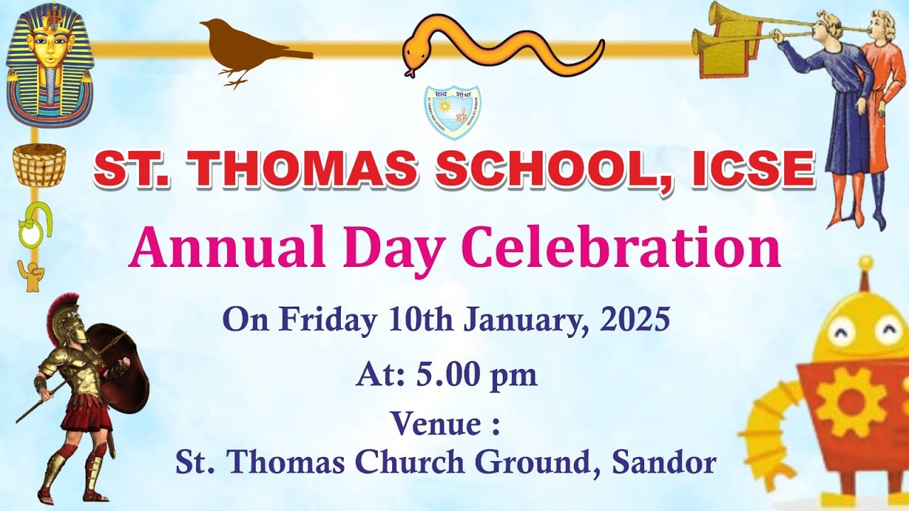 Annual Day Celebration 2024-25 | ST. THOMAS SCHOOL, ICSE, Vasai | 10th January, 2025
