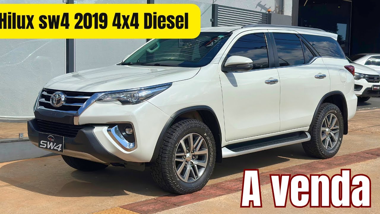 Toyota Hilux SW4 Srx 2.8 2019 7 lugares a venda! #hilux