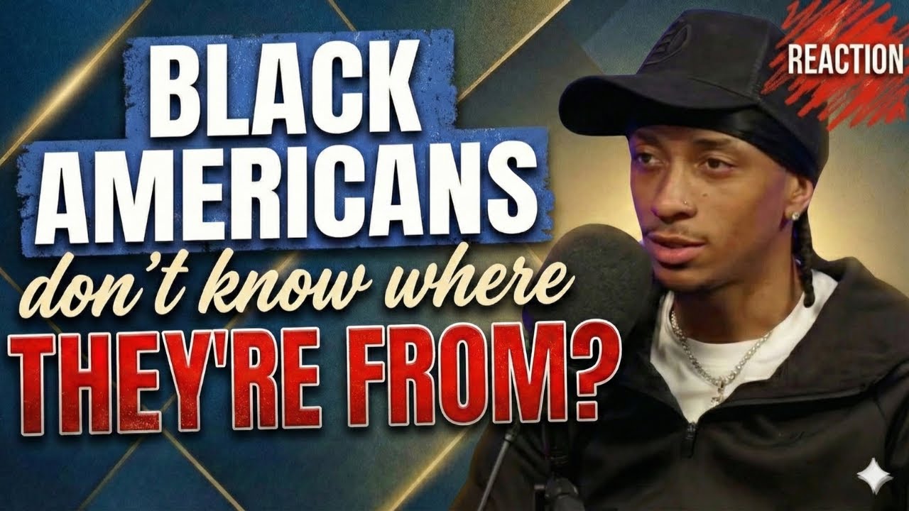 Black Brit утверждает, что афроамериканцы НЕ знают, откуда они родом? РЕАКЦИЯ с участием @sincere...