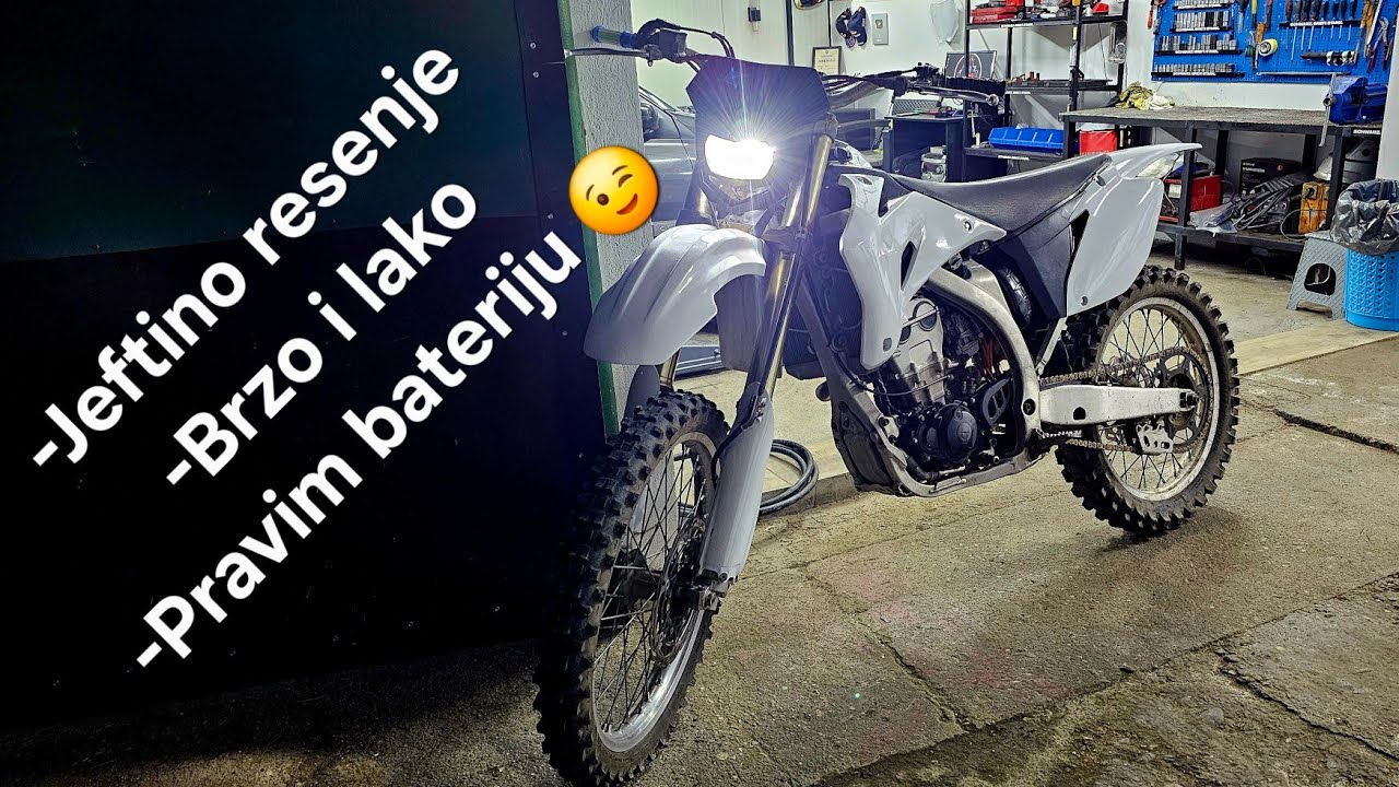 Kako najlakse napraviti svetlo na Cross motorima - Jednostavno i korisno 😉