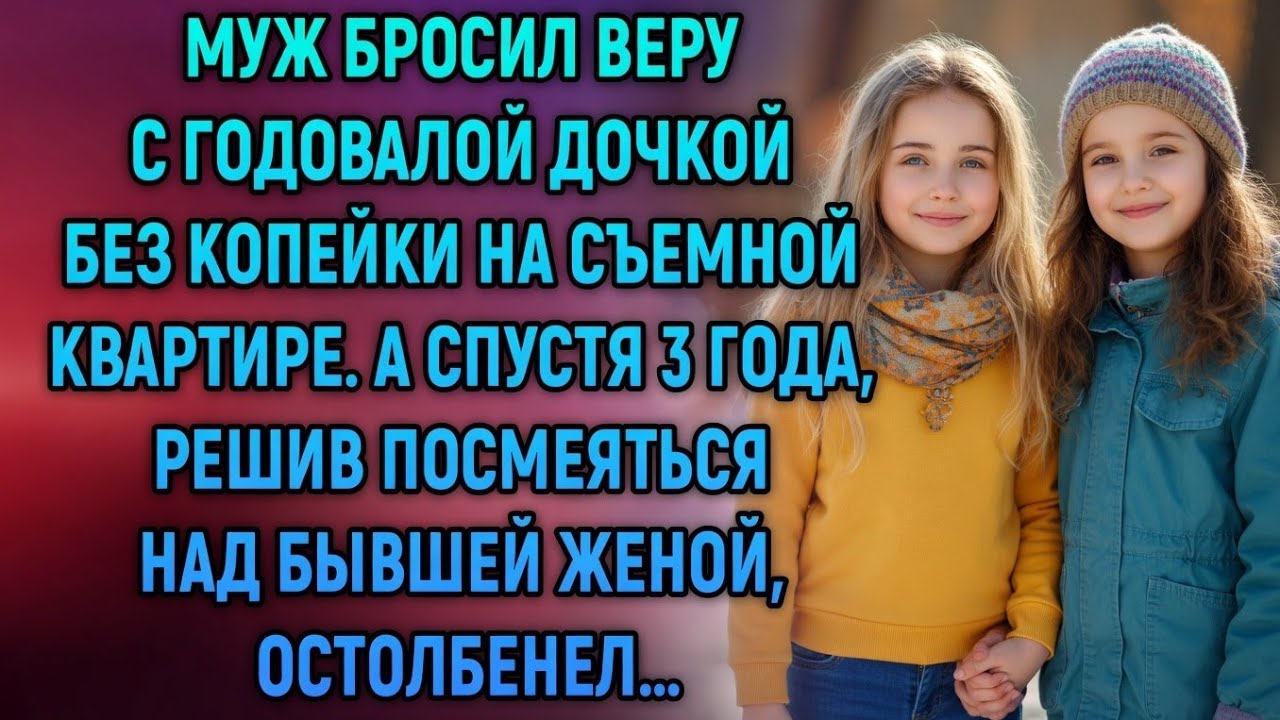 Муж бросил Веру с дочкой без копейки… Но спустя 3 года его ждал сюрприз