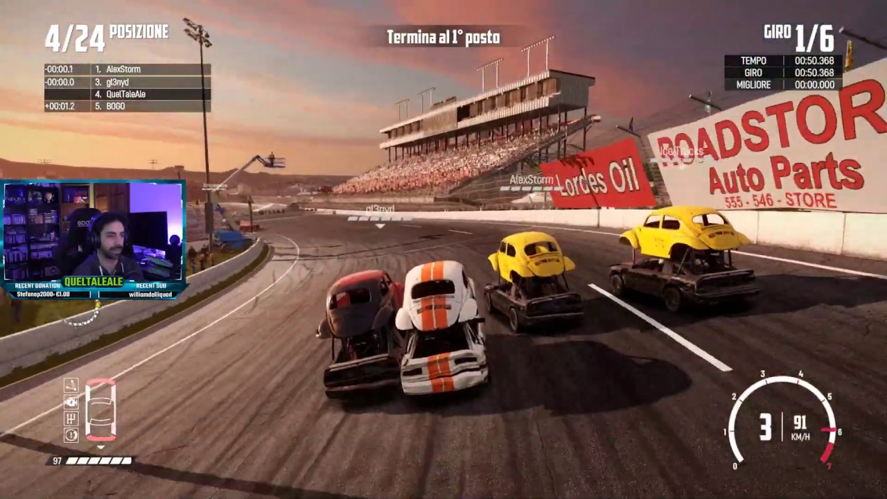 Wreckfest | Piloti alticci | Gameplay ITA | LIVE #05