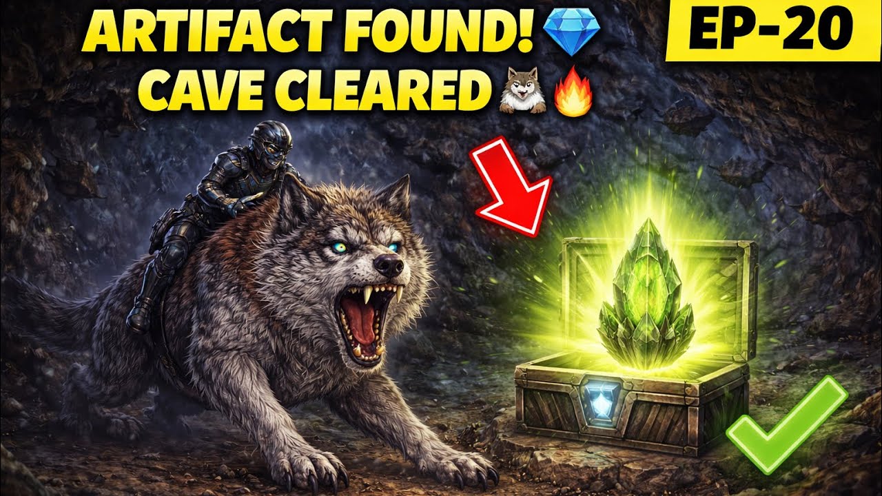 ARK Survival Evolved Hindi | Artifact of Clever 💎 | Successful Cave Run 🐺🔥 | EP 20