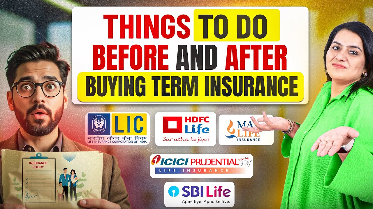 Watch This *BEFORE & AFTER* Buying Term Insurance 🤔 | Term Insurance Guide 2025 | Gurleen Kaur Tikku