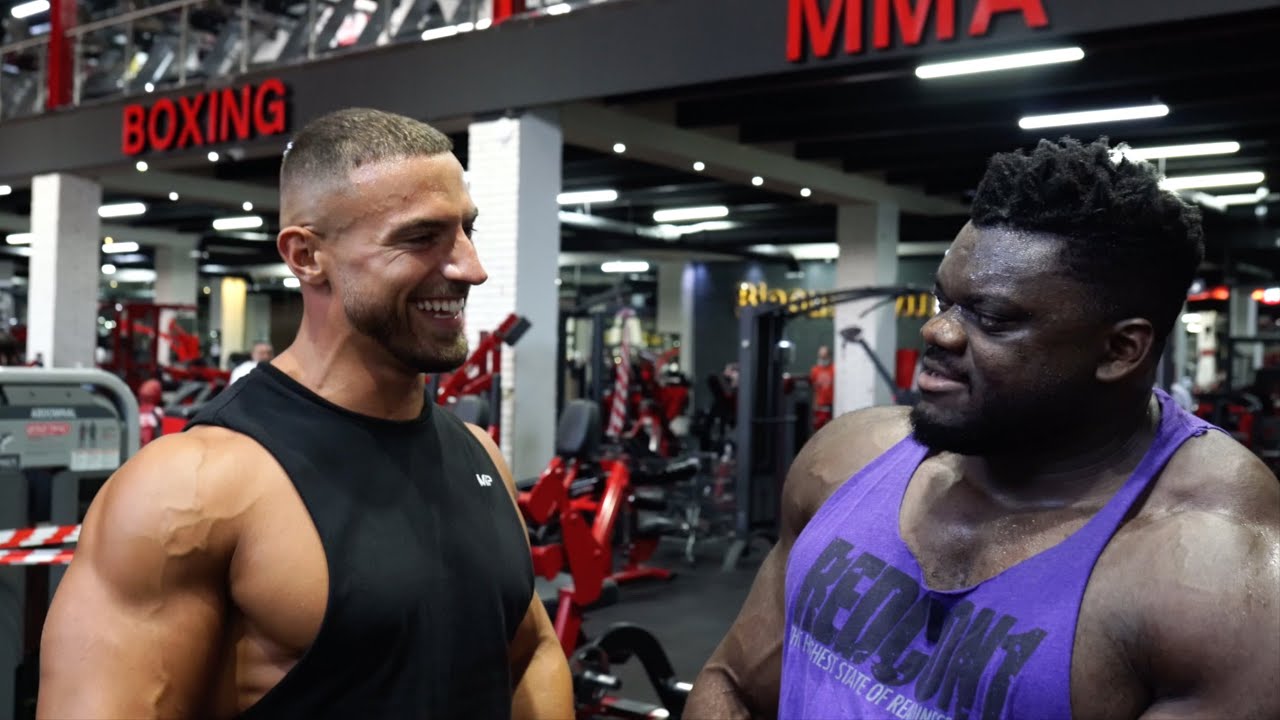 Heavy Back Workout With Blessing Awodibu & Andrew Jacked