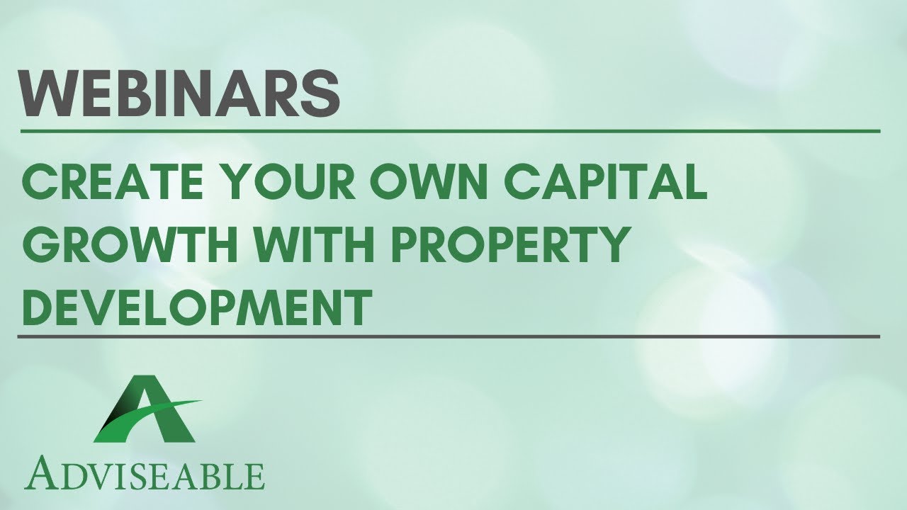 Don't wait for the property market, create your own capital growth!