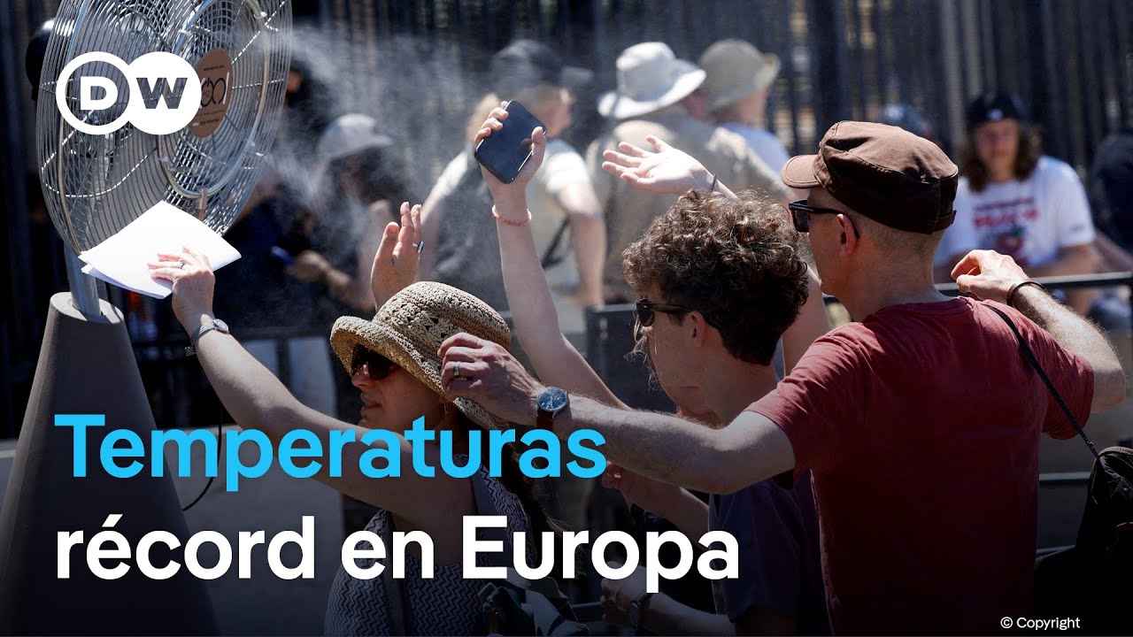 La ola de calor en Europa se desplaza hacia el este y asfixia Alemania