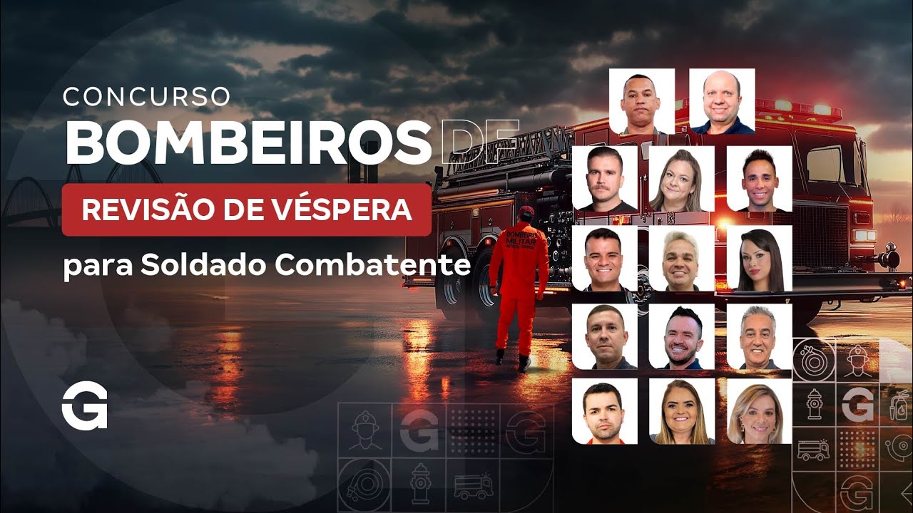 Concurso Bombeiros DF: Revisão de Véspera para Soldado Combatente