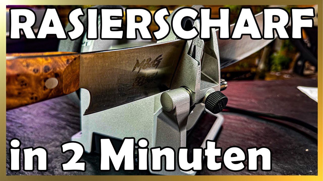 Scharfe Klingen fürs Leben | Das Tormek T-1 Messerschleifsystem im Test | @MGBBQ