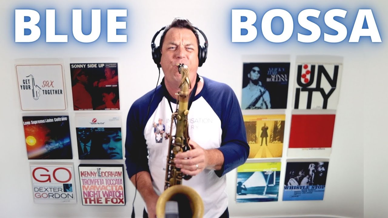 Blue Bossa - Performance In My NEW Studio!