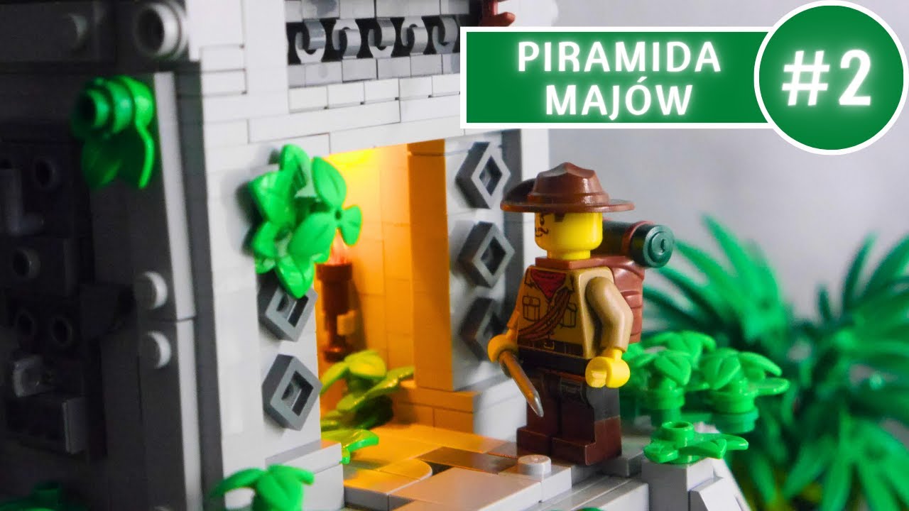 Zbudowałem ogromną Piramidę Majów! | Lego Adventurers MOC