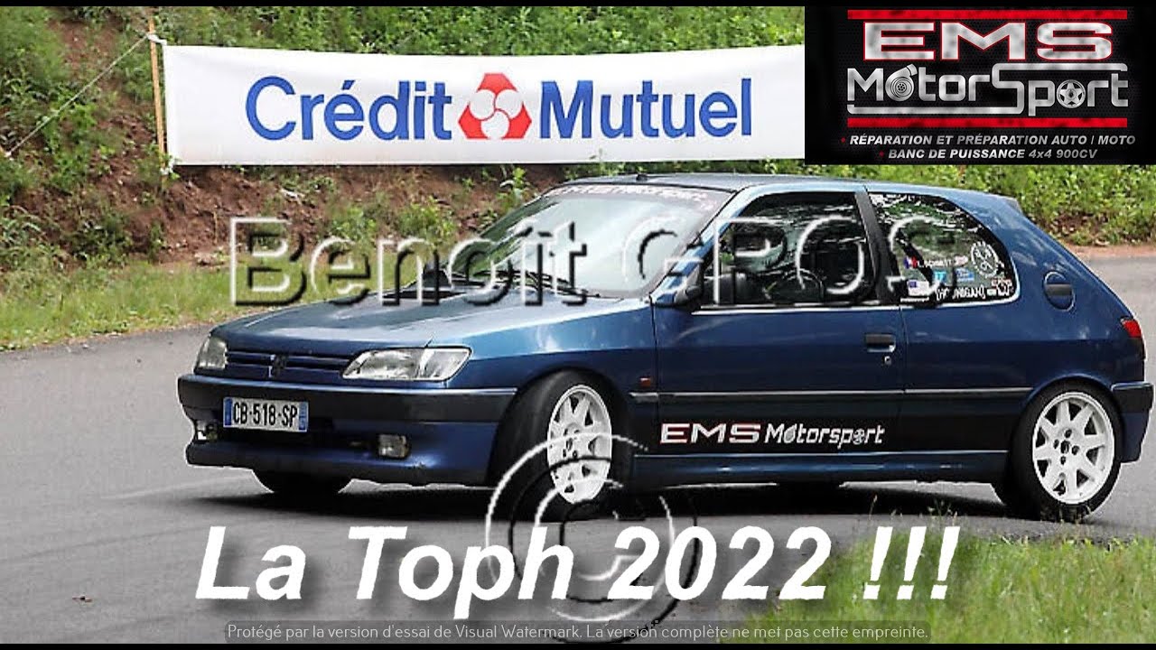 La Toph Abreschviller 2022 en 306 et en R5 Turbo qui fini mal ...