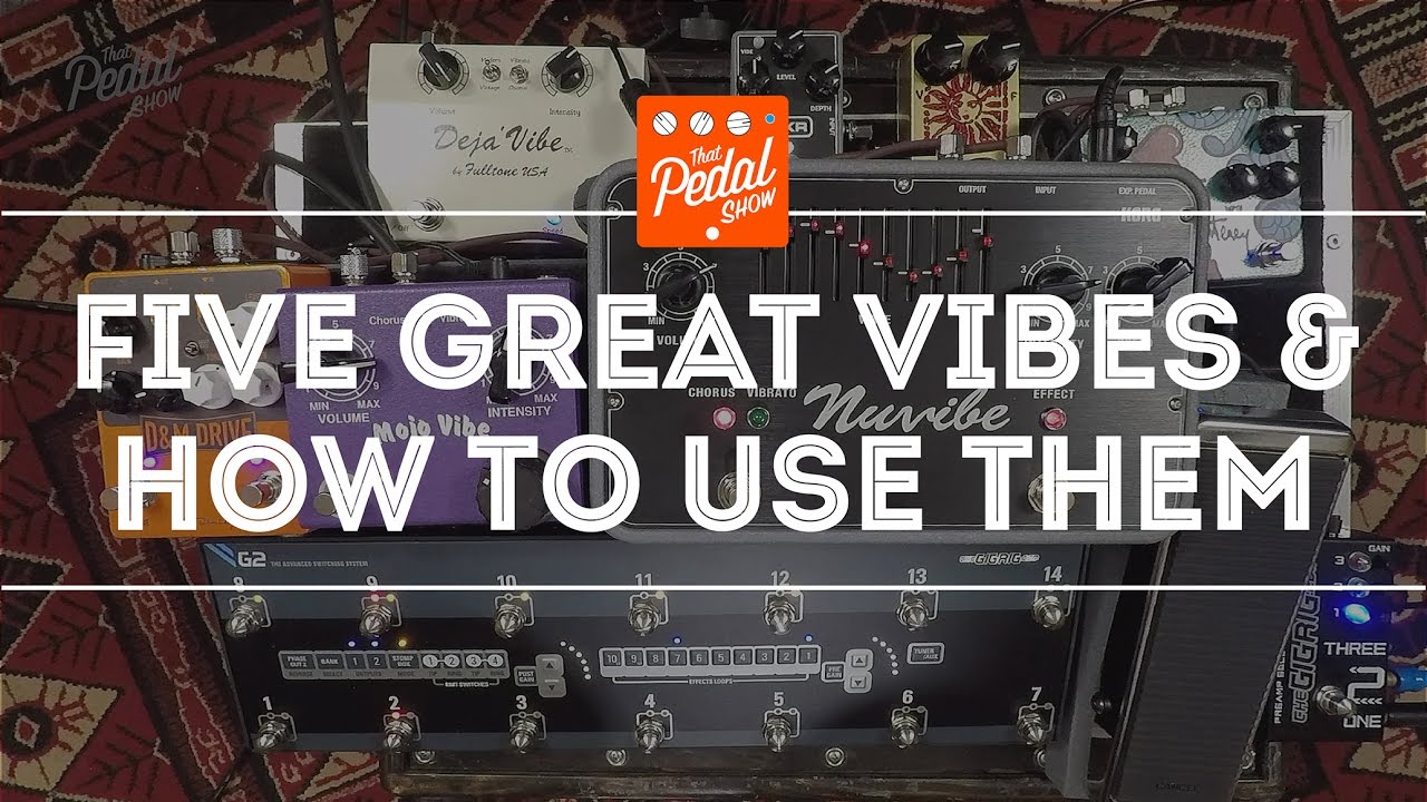 That Pedal Show &ndash; педали Uni-Vibe: Fulltone, Sweet Sound, Korg, MXR и Keeley