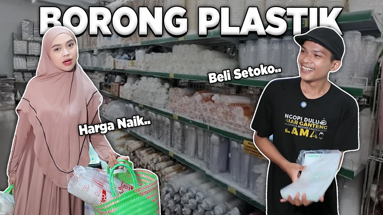 RICIS BORONG SEMUA PLASTIK!! SYOK HARGA NAIK..