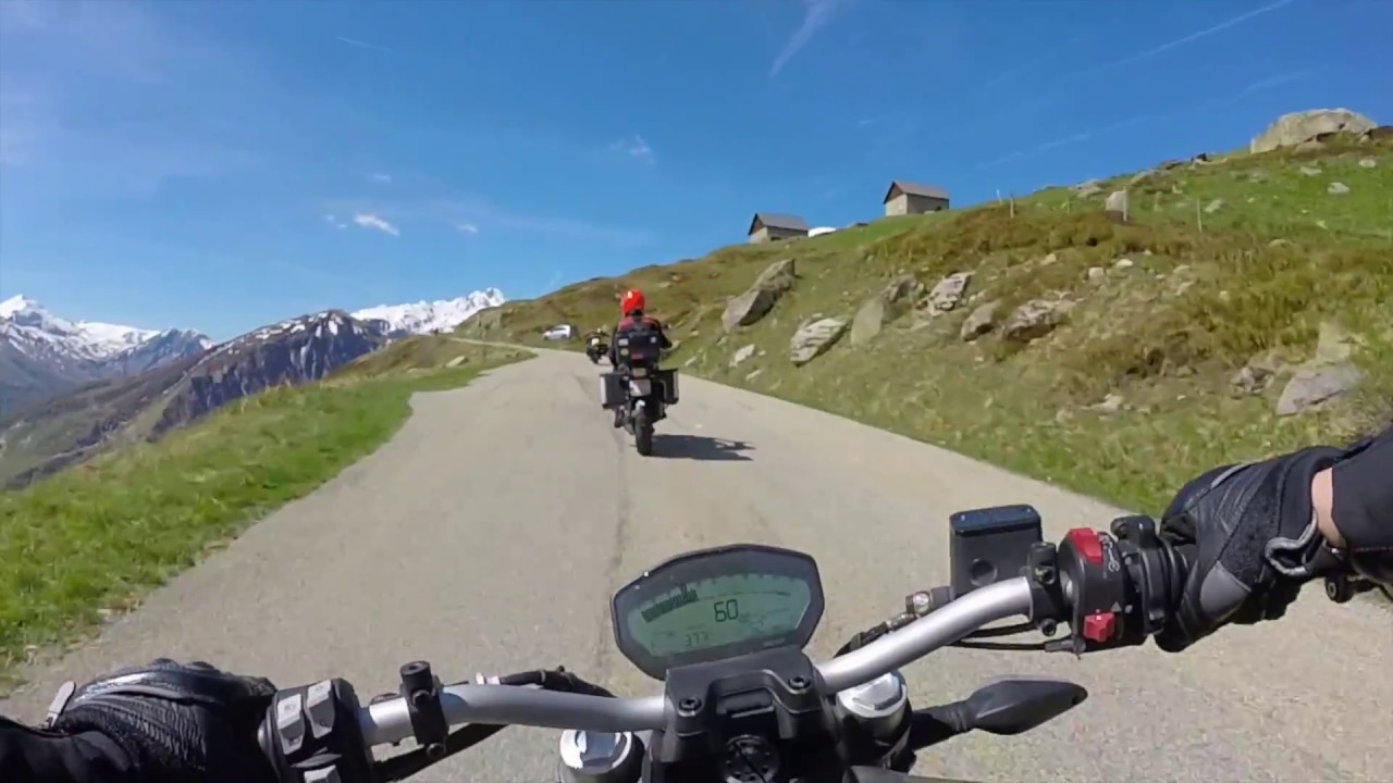 DUCATI MONSTER 797//Col de la Croix de Fer//The climb