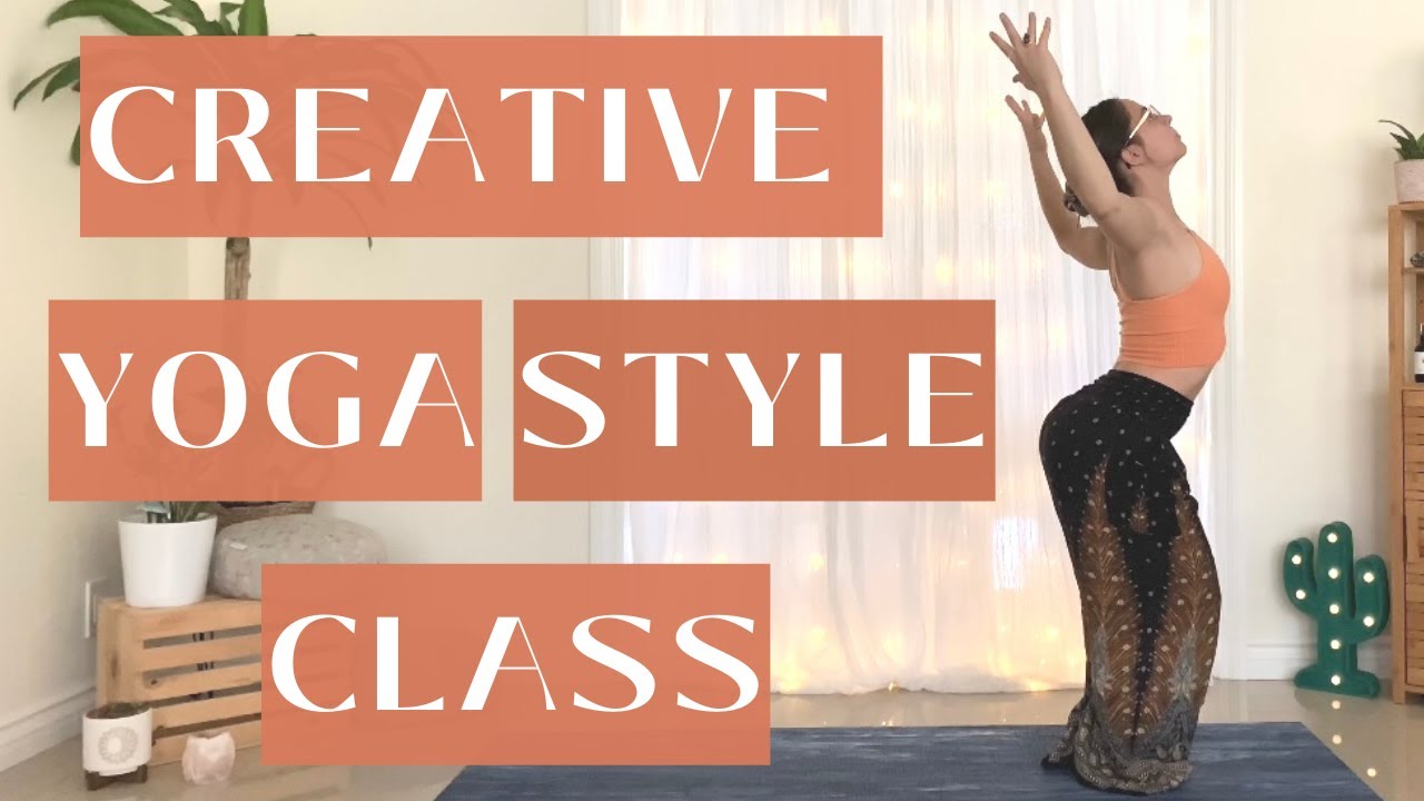 CREATIVE YOGA STYLE CLASS | Heart and Hips Yoga with MaryAnngeline