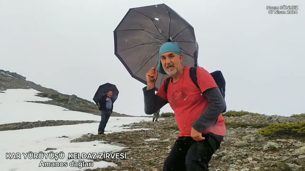 KAR YÜRÜYÜŞÜ KELDAZ ZİRVESİ Amanos dağları