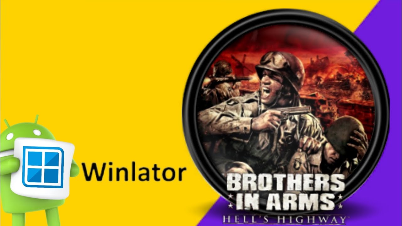 Winlator Bionic ( FEX ) / Brothers In Arms Hell's Highway / Snapdragon 695, 4gb ram