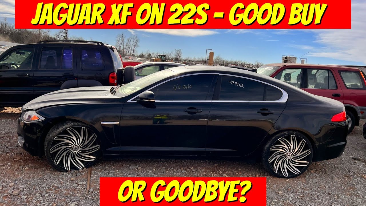 Copart Walk Around 1-19-22 + Jaguar XF Ridin' on 22's