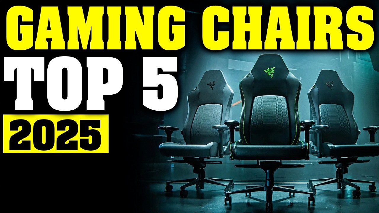 Top 5: Best Gaming Chairs of 2025 - Don't buy before watching this!